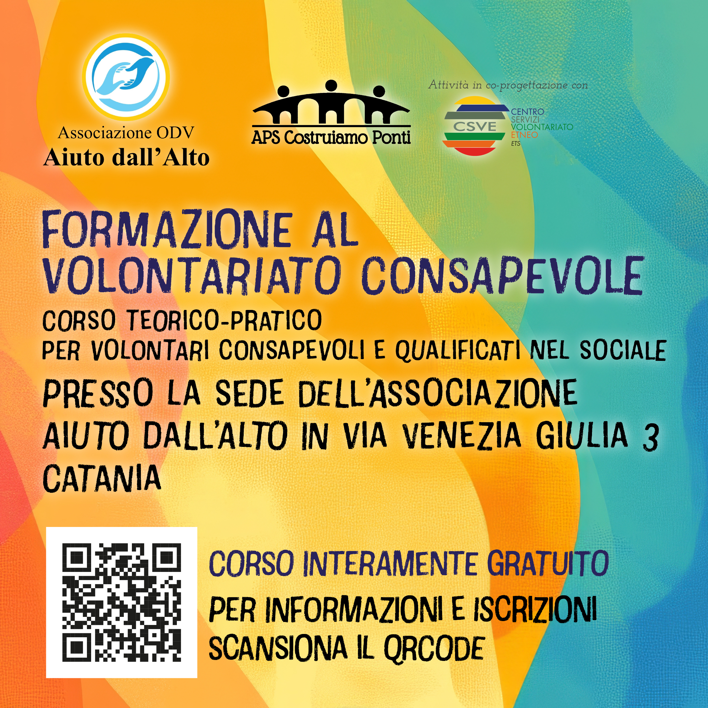 Progetto Formazione Volontariato Consapevole 2026
